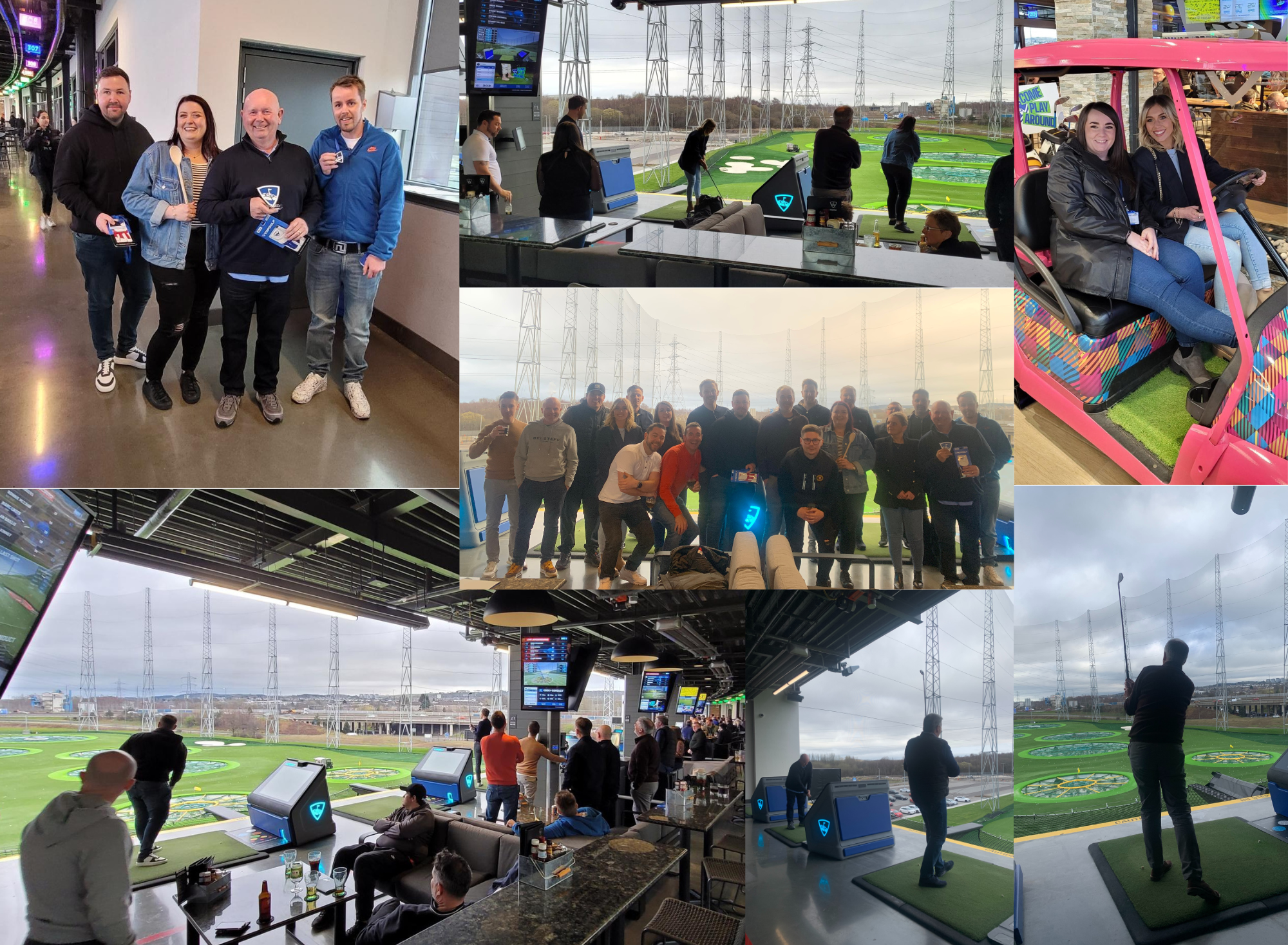 Top Golf March 2023 Collage