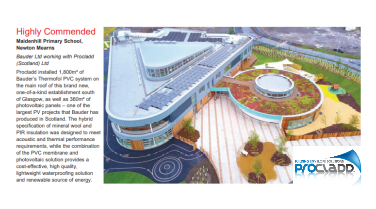 Roofing Today Maidenhill PS Article, Highly Commended V2