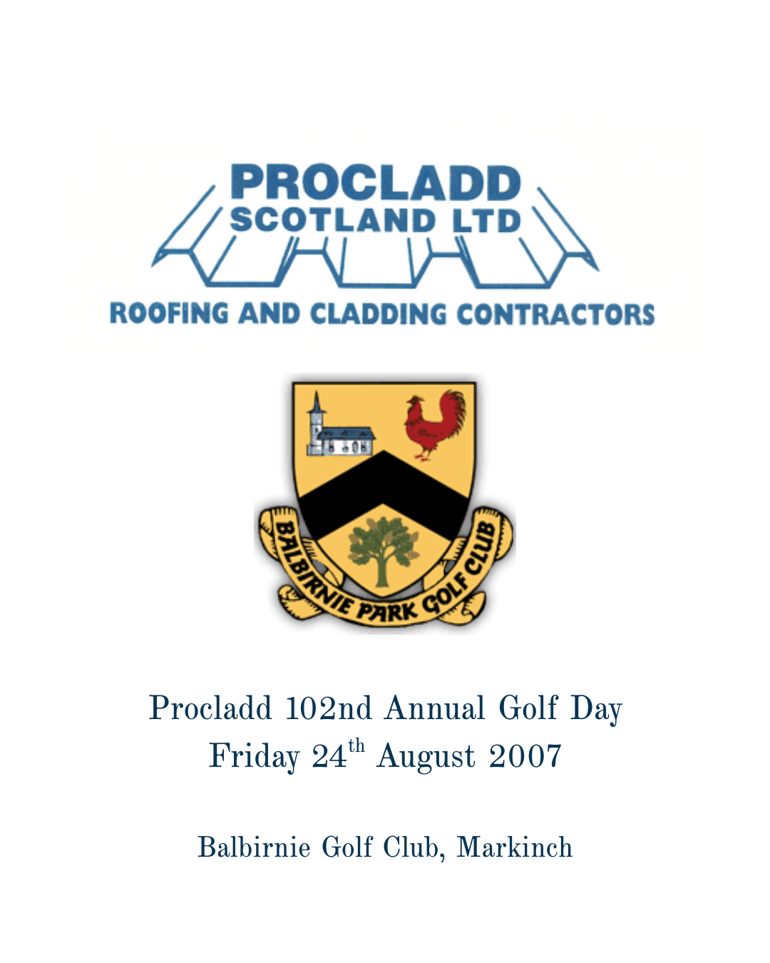 Annual Golf Day