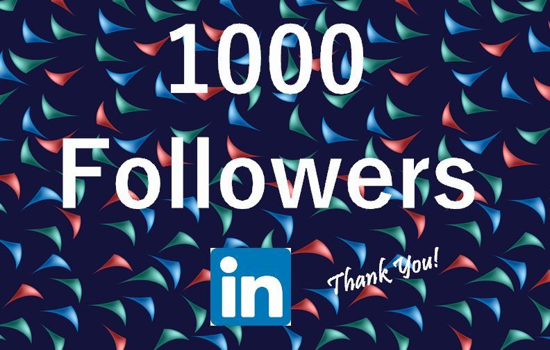 1000 Followers